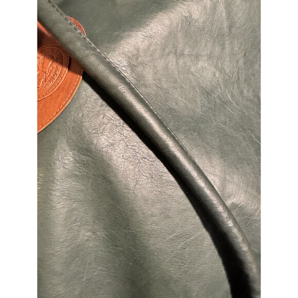 VTG Cypress Woods Large Tote Bag multiple pockets Green Tan - Picture 10 of 10